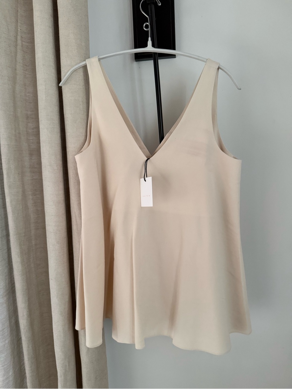 Hatch Cream V-Neck Swing Camisole